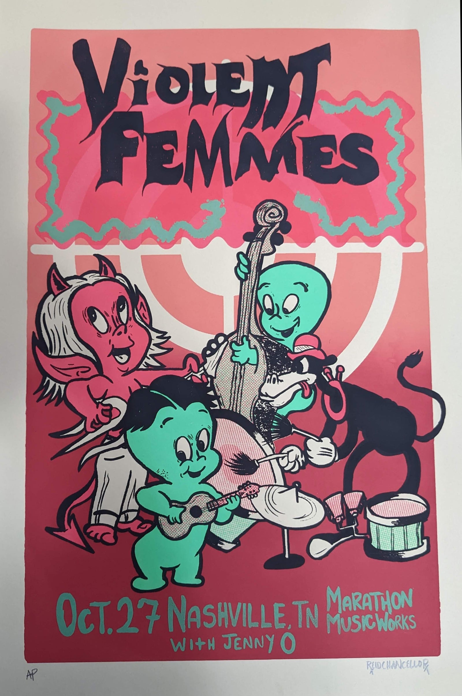 Chancellor Reid: Gig Posters, Inspiration, and Creative Process