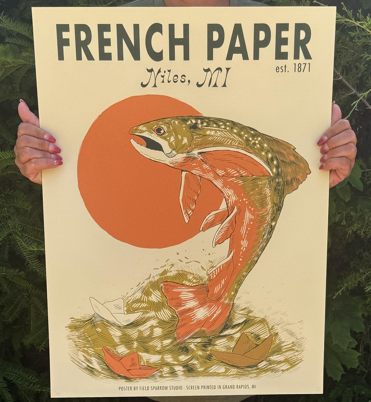 Cement Green Cardstock (Construction, Cover Weight Stephanie x French Giveaway Edition)