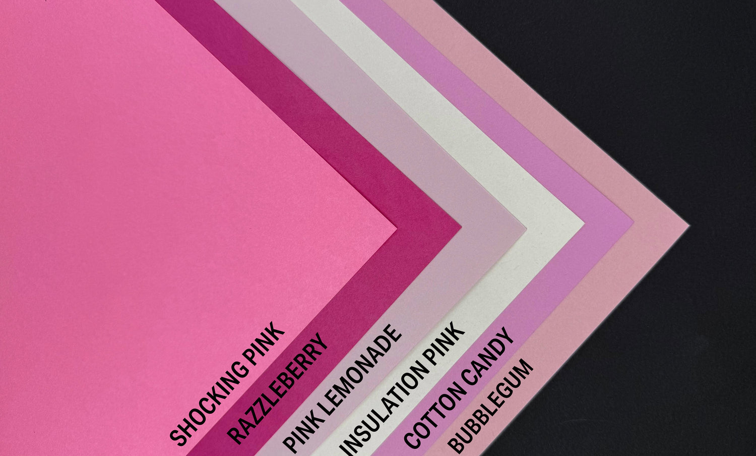 Pink Text Weight Samples