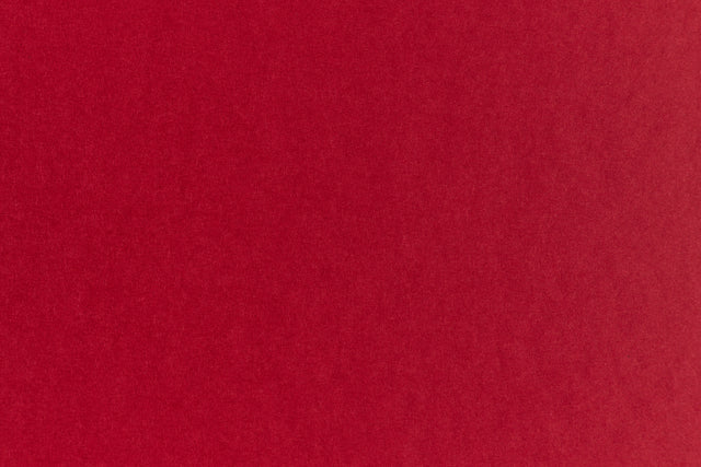 Brilliant red construction-style cardstock in close detail.