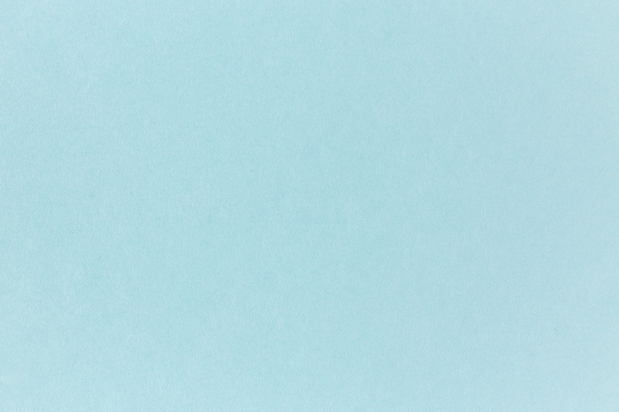 Pastel-blue cardstock paper.