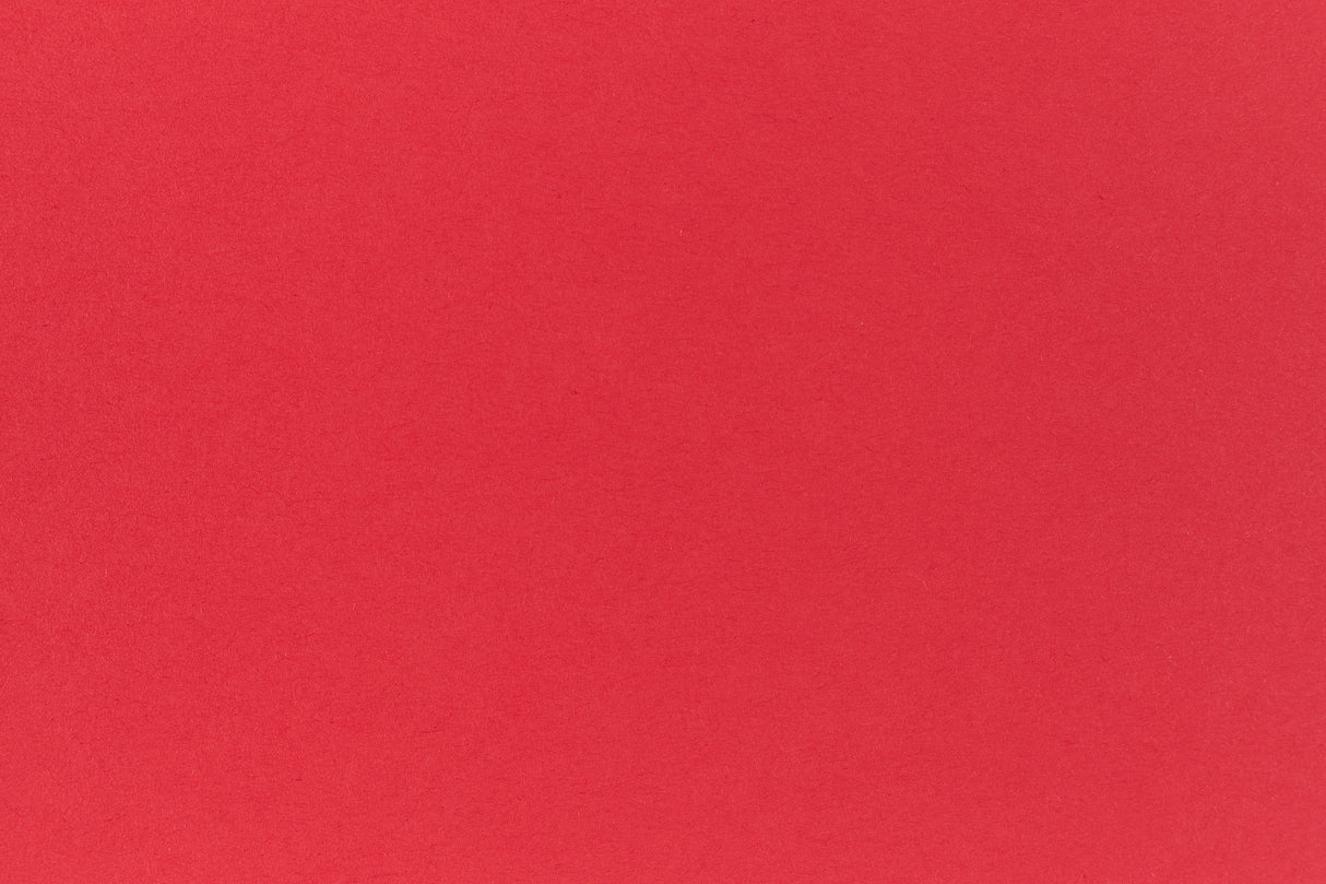 Bright red cardstock paper.