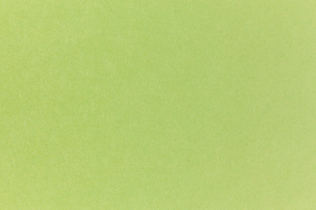 Green crafting paper sample.
