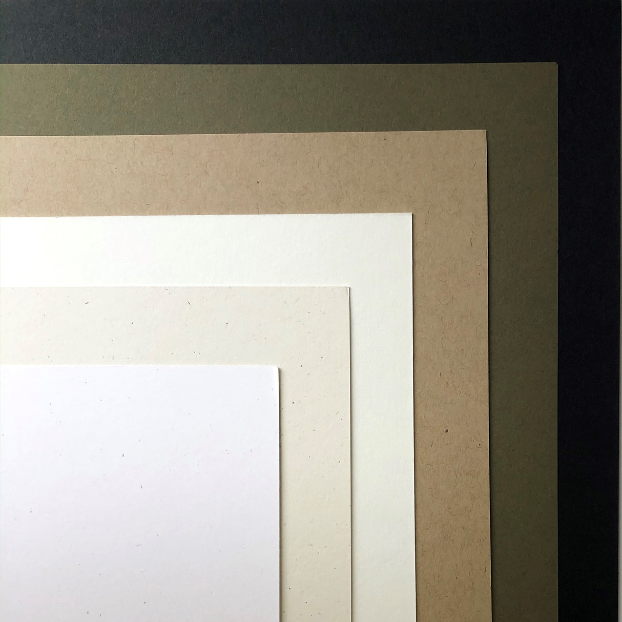 Olive Cardstock (Hemptone, Cover Weight)