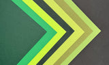 Green Cardstock Samples