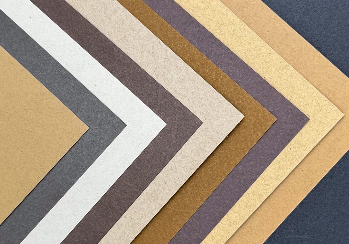 Brown Cardstock Samples