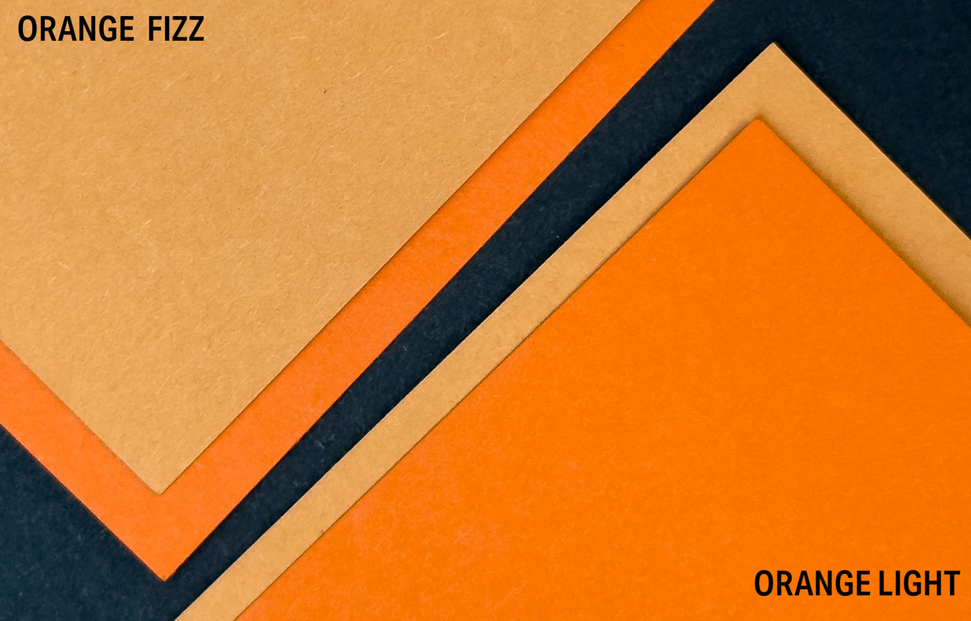 Orange Cardstock Samples