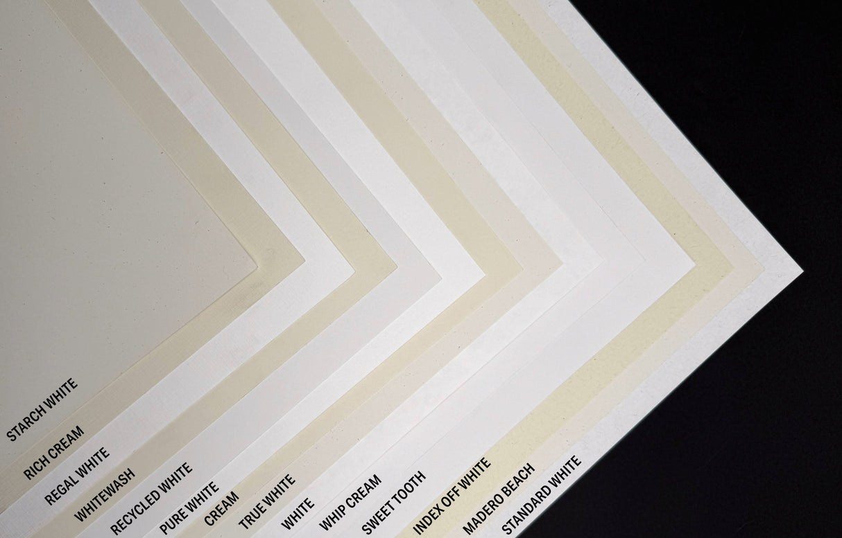 White Cardstock Samples