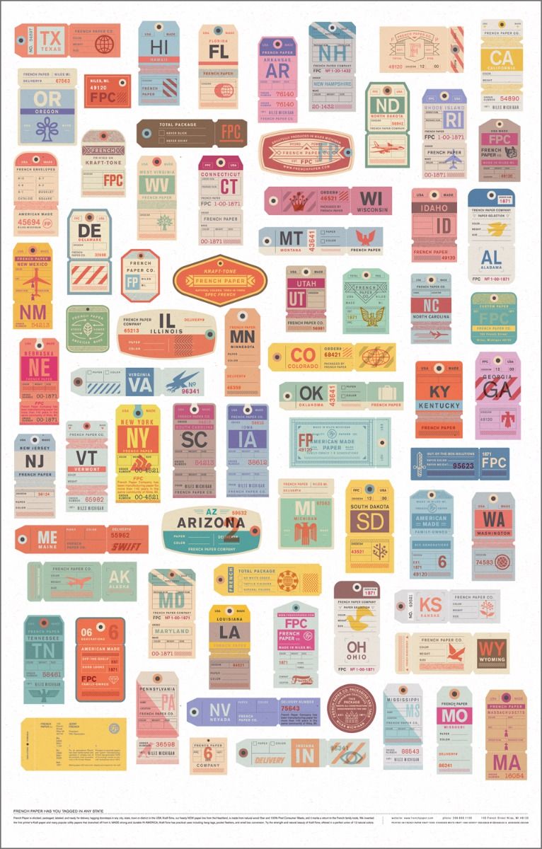 Tagged Poster - 24"x37"