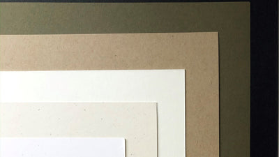 Black Cardstock (Hemptone, Cover Weight)